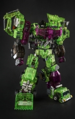 GENERATION TOY - GRAVITY BUILDER - GT-01GS - GREEN SHADOW - SET OF 6 FIGURES