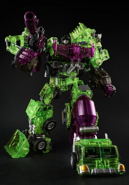 GENERATION TOY - GRAVITY BUILDER - GT-01GS - GREEN SHADOW - SET OF 6 FIGURES