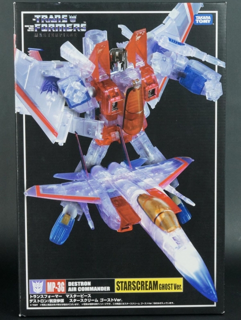 MP-03G CLEAR VERSION - MASTERPIECE GHOST STARSCREAM