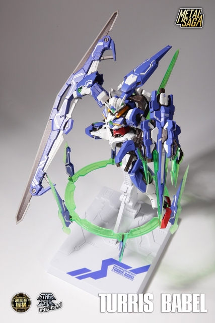 FanMade Metal Saga 1/100 MB 00Q Turris Babel Gundam