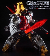 GIGAPOWER - GIGASAURS - HQ02R - GRASSOR - CHROME VERSION