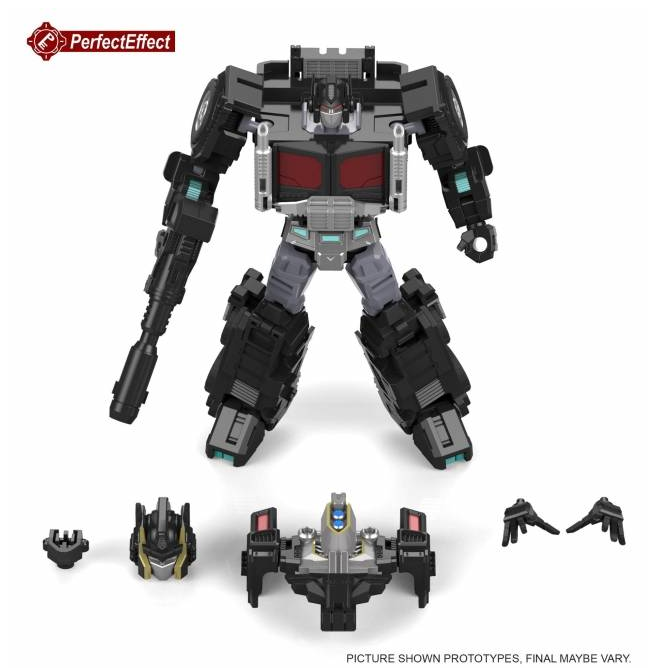 PC-20 PERFECT EFFECT - PERFECT COMBINER - BLACK JINRAI