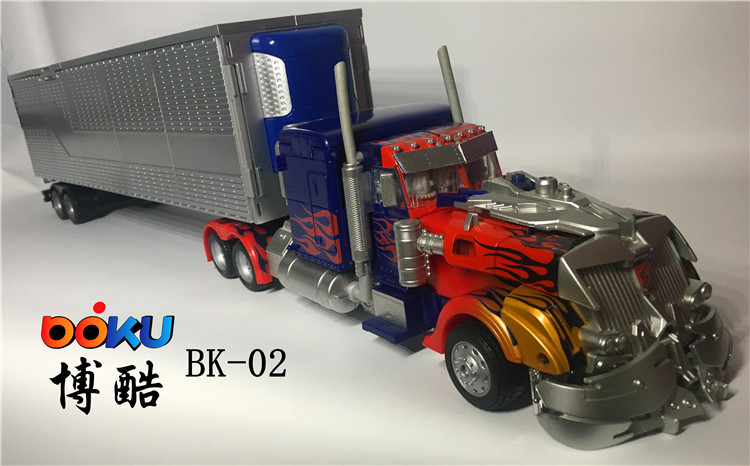 BOKU BK-02 LOP Transforming Trailer Silver Version