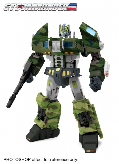 TFC TOYS - STC-01B - SUPREME TECHTIAL COMMANDER (JUNGLE VERSION)