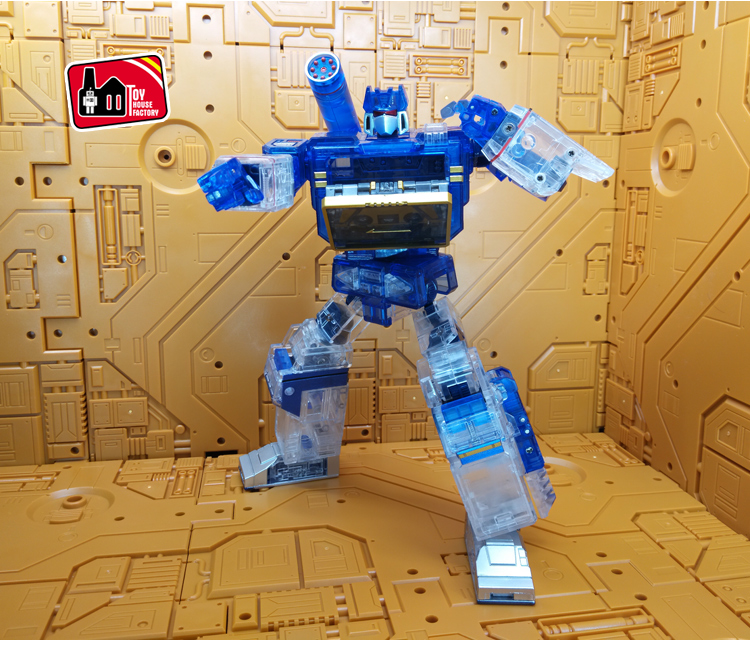 THF Toy House Factory Sonic Wave MP-13 Clear Version (/w Laserbeak + Buzzsaw)