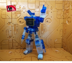 THF Toy House Factory Sonic Wave MP-13 Clear Version (/w Laserbeak + Buzzsaw)