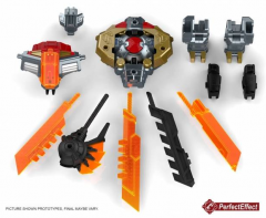 PC-23 Perfect Effect - Perfect Combiner - POTP Dinobots Volcanicus Add on Set