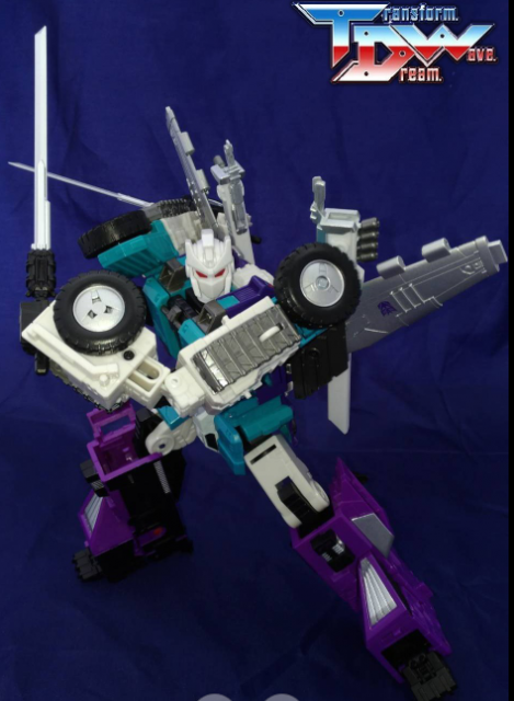 TRANSFORM DREAM WAVE - TCW-05 TR LG SIXSHOT - ADD-ON KIT