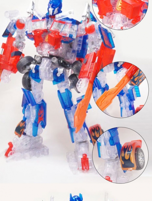 NB Transformers 2 ROTF Optimus Prime (clear version)