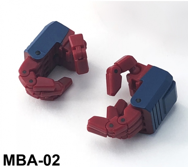 FansHobby - Power Baser - MBA-02 Articulated hands for MB-06