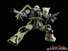 Metal Soldier 1/100 MS01 ZAKUII Green Chogokin Metal Bulid
