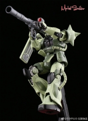 Metal Soldier 1/100 MS01 ZAKUII Green Chogokin Metal Bulid