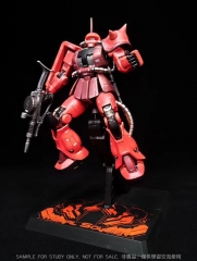 Metal Soldier 1/100 MS02 ZAKUII Red Chogokin Metal Bulid