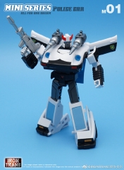 IronTrans M-01 M01 Mini Series Police Car Prowl