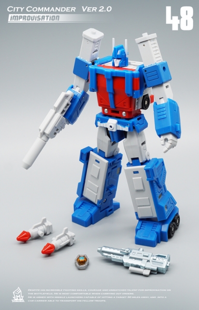 Mech Fans Toys City Commander Improvisation MF-48