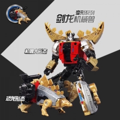 BLACK MAMBA H6002-7B DINO FORCE ROBOT FORCE VOLCANICUS COMBINER SET OF 5