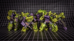 TOYWORLD TW-C07G BATTLE DAMAGED GREEN CONSTRUCTOR SET OF 6