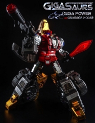 GIGAPOWER - GIGASAURS - HQ02R - GRASSOR - CHROME VERSION 2021 REISSUE