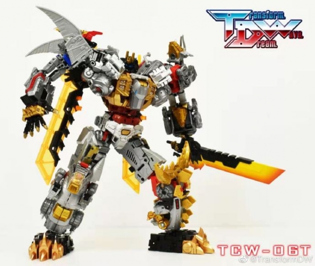 TRANSFORM DREAM WAVE - TCW-06T POTP DINOBOT VOLCANICUS UPGRADE KIT LIMITED EDITION