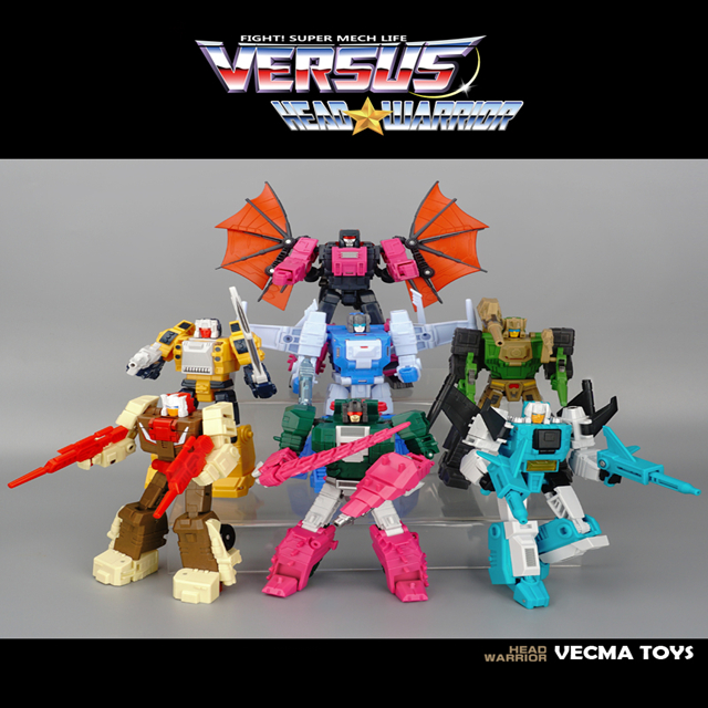 MECHFANSTOYS MFT VERSUS HEAD WARRIOR GIFT SET 7 IN 1