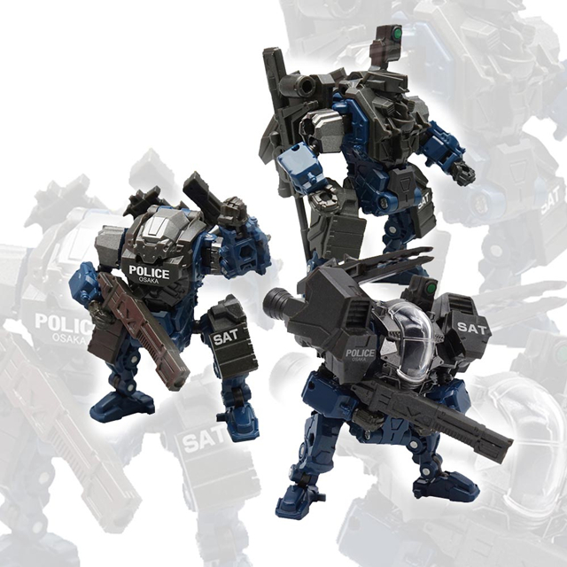 MECHFANSTOYS SPECIAL ASSAULT TEAM 01&02&03 SET 2021 REISSUE