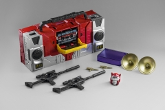 KFC E.A.V.I. METAL PHASE 4A TRANSISTOR BLASTER & HIFI REWIND METALLIC COATED PURE RED VERSION