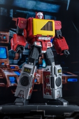 KFC E.A.V.I. METAL PHASE 4A TRANSISTOR BLASTER & HIFI REWIND METALLIC COATED PURE RED VERSION