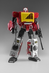 KFC E.A.V.I. METAL PHASE 4A TRANSISTOR BLASTER & HIFI REWIND METALLIC COATED PURE RED VERSION