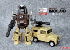 [DEPOSIT ONLY] BADCUBE OTS-02 BRAWNY / OTS-03 BACKLAND SET OF 2 FIGURES 2022 REISSUE