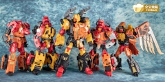 JINBAO VERSION MMC FERAL REX OVERSIZED SET OF 5 BEAST KING 5 IN 1 2026 version