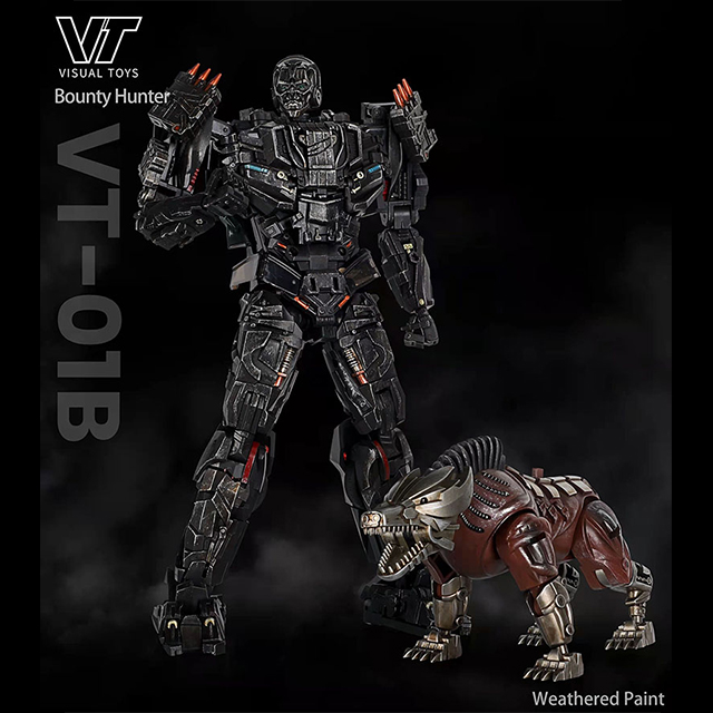 VISUAL TOYS VT01B BOUNTY HUNTER BATTLE DAMAGE VERSION