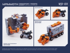 MECHFANSTOYS MFT MECHANIC STUDIO VP-01 VP01 MAMMOTH TRUCK 2023 REISSUE