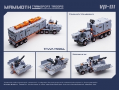 MECHFANSTOYS MFT MECHANIC STUDIO VP-01 VP01 MAMMOTH TRUCK 2023 REISSUE