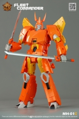 MH TOYS MH-01C HURRICANE FLEET COMMANDER ORANGE LIMITED VERSION