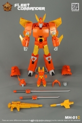 MH TOYS MH-01C HURRICANE FLEET COMMANDER ORANGE LIMITED VERSION