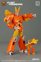 MH TOYS MH-01C HURRICANE FLEET COMMANDER ORANGE LIMITED VERSION