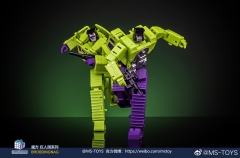 [Pre-order] MAGIC SQUARE MS-B41A EXCAVATOR SCAVENGER & MS-B42A BULLDOZER BONECRUSHER SET OF 2