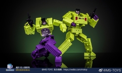 [Pre-order] MAGIC SQUARE MS-B41A EXCAVATOR SCAVENGER & MS-B42A BULLDOZER BONECRUSHER SET OF 2