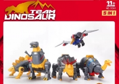 MECHFANSTOYS MFT MF-5IN1 DINOBOTS SET OF 5 DRAGON YEAR VERSION