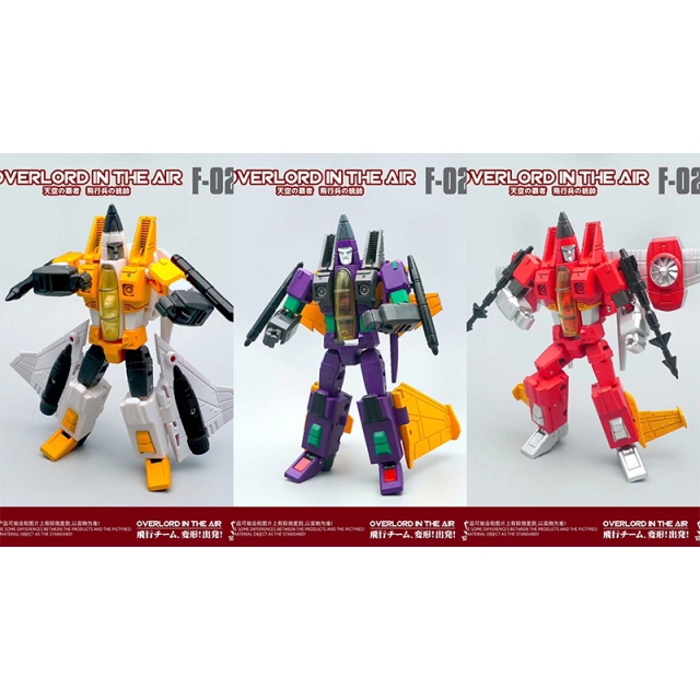 [DEPOSIT ONLY] MECHFANSTOYS/MECHANIC TOYS MF-F02C SET OF 3