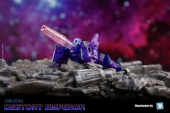 DR.WU DW-E01S DESTROY EMPEROR & DW-E29 DESTROY PLANET TRANSPARENT VERSION SET OF 2