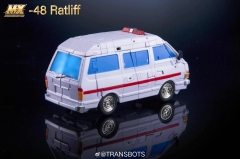 [DEPOSIT ONLY] X-TRANSBOTS - MX-48 RATLIFF