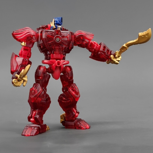 ROBOT TOYS RT-01R CAESAR RED TRANSPARENT VERSION