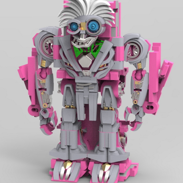 DR.WU X MECHANIC STUDIO MOVICE COLLECTOR MC04P PINK EINSTEIN