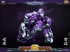 CANG-TOYS CT-05X PURPLE THORGORILLA & CT-08X PURPLE RUSIRIUS SET OF 2