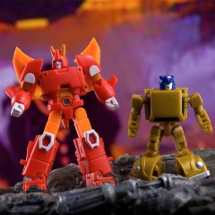 DR.WU DW-E34G GOLDEN BEETLE GOLDBUG & DW-E35M WINGMAN CYCLONUS SHATTERED GLASS VERSION SET OF 2