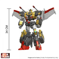 [Pre-order] IRONTRANS IR-V02 LION KING