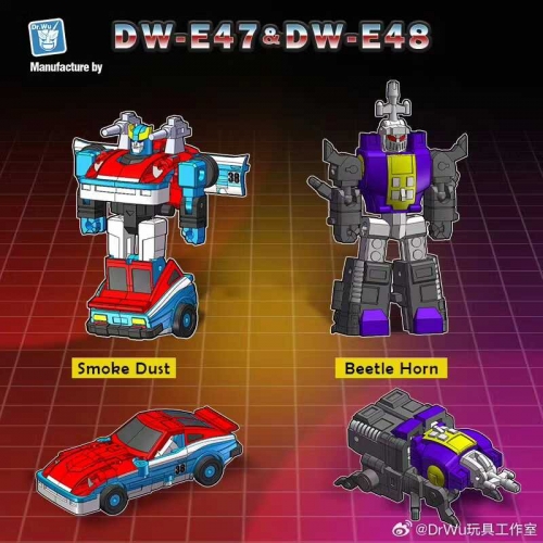 [Pre-Order] DR.WU DW-E47 SMOKE DUST & DW-E48 BEETLE HORN OF 2