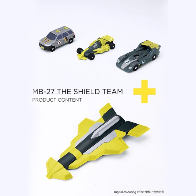 FANSHOBBY - MASTER BUILDER - MB-27 THE SHIELD TEAM SKYBOOM SHIELD