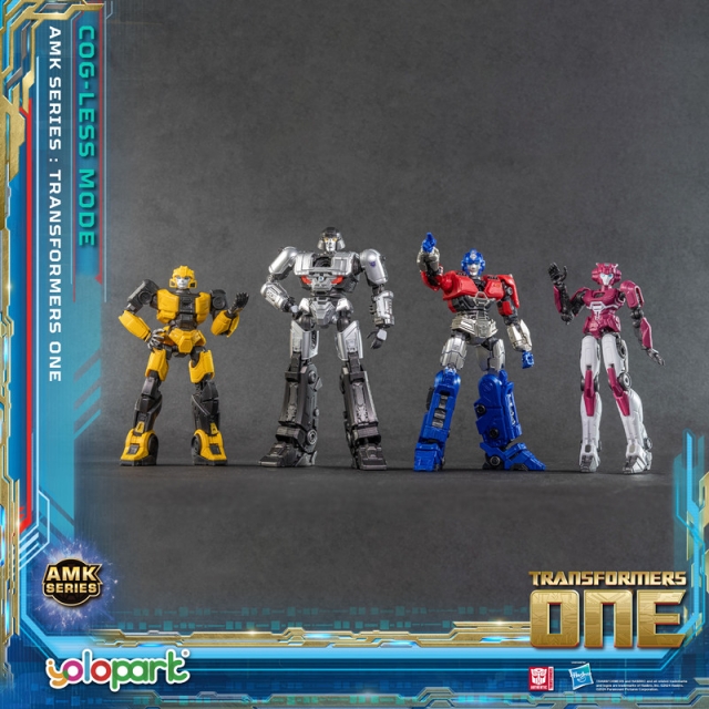 YOLOPARK AMK SERIES TRANSFORMERS ONE COG-LESS MODE SERIES PRE-ASSEMBLED MODEL KIT